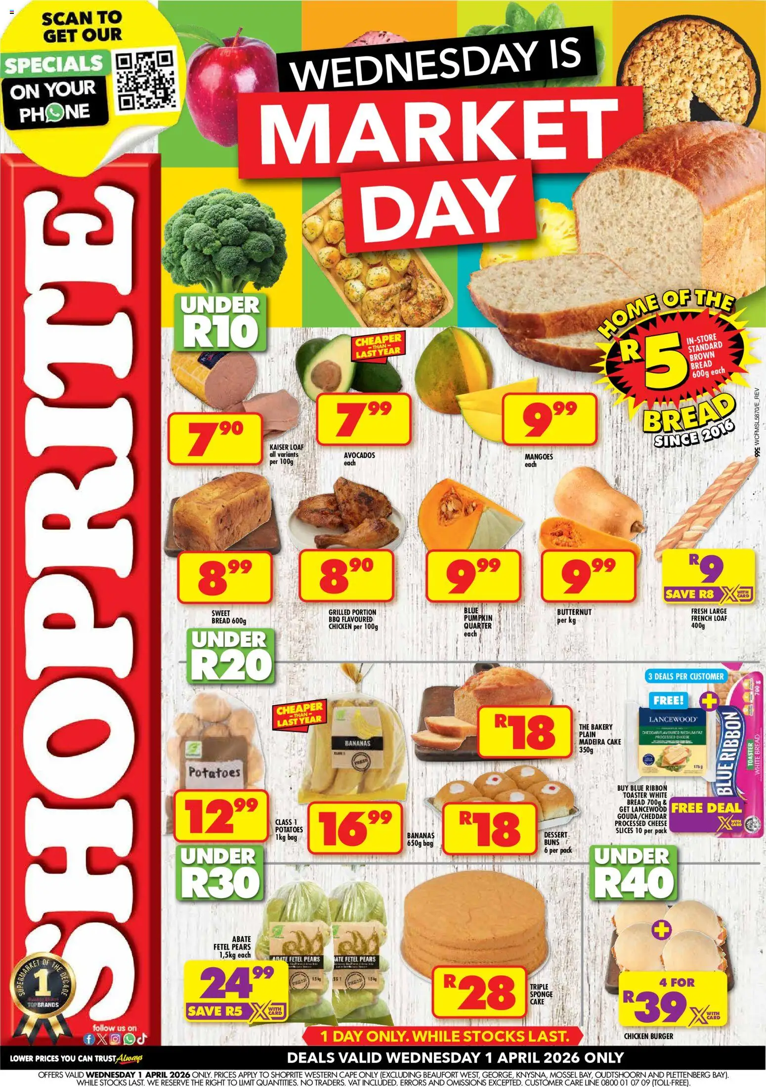 Preview of Shoprite flyer valid from 01/04/2026