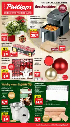 Vorschau von dem Prospekt des Geschäftes Thomas Philipps, gültig ab dem 08.12.2025