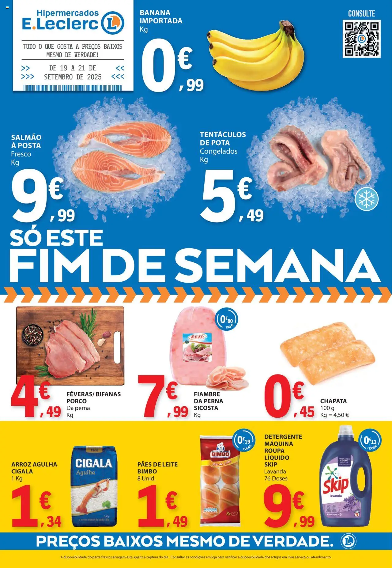 E.Leclerc Folheto de 19/09/2025 - catálogo esta semana - página 1