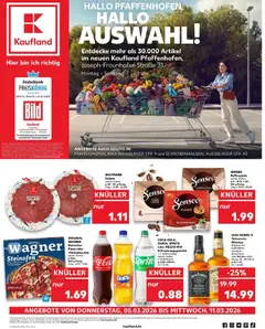 Vorschau von dem Prospekt des Geschäftes Kaufland, gültig ab dem 05.03.2026