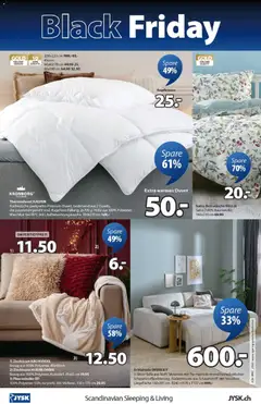 Vorschau des Merkblatts Black Friday vom Shop JYSK gültig von 18.11.2025 bis 23.11.2025 | Seite: 12
