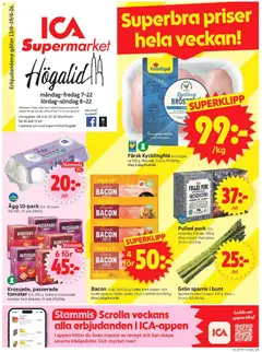 Förhandsgranska reklamblad Stockholm från butik ICA Supermarket gäller från 13/04/2026