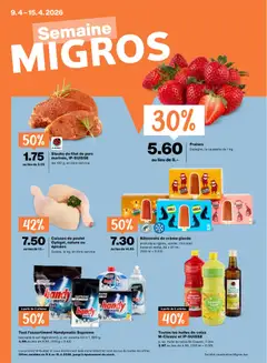 Vorschau des Merkblatts Migros aktionen FR vom Shop Migros gültig von 09.04.2026 bis 15.04.2026