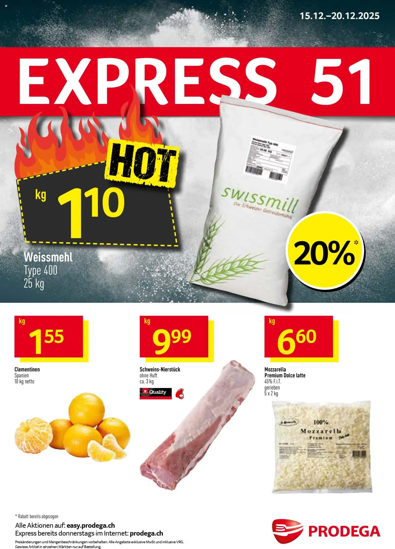 Vorschau des Merkblatts Aktionen vom Shop Prodega gültig von 15.12.2025 bis 20.12.2025