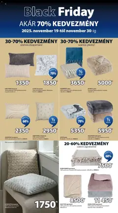 JYSK - Black Friday megtekintése, amely érvényes 2025.11.19.-től | Oldal: 12