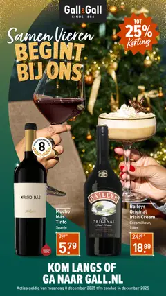 Voorbeeld van Folder van winkel Gall en Gall geldig vanaf 08-12-2025