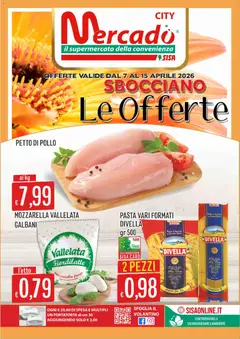 Anteprima dell'opuscolo SISA volantino Mercadò City dal negozio SISA valido da 07/04/2026