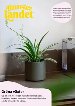 Förhandsgranska reklamblad Blomsterlandet erbjudanden från butik Blomsterlandet gäller från 11/03/2026