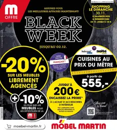 Prévisualisation de Black Friday du magasin Möbel Martin formulaire valide 16/11/2025