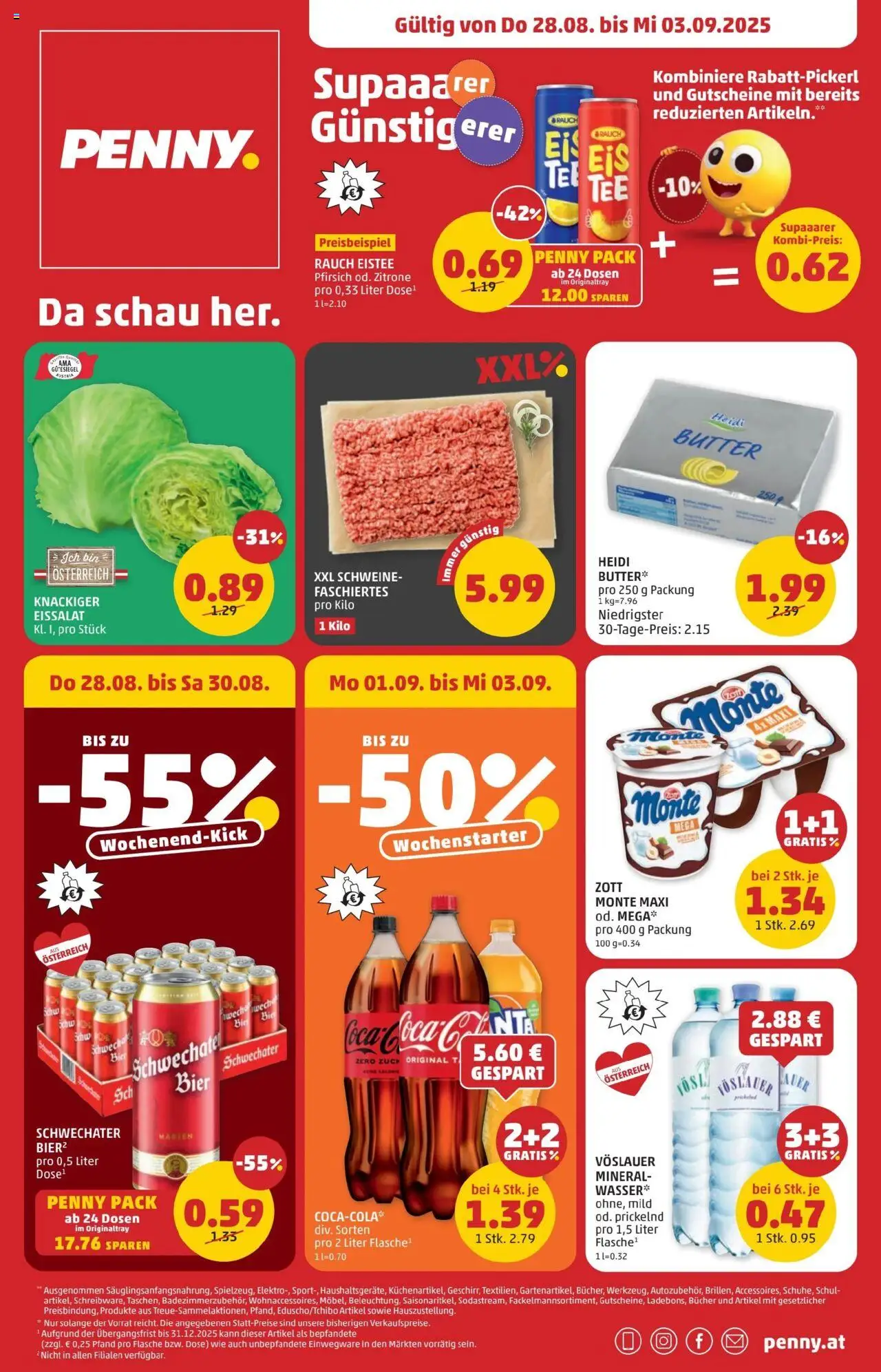  PENNY Flugblatt 28.08.2025 - Angebote "Prospekt aktuell" - Seite 1