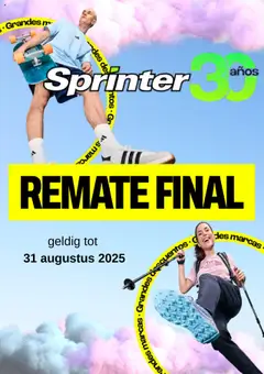 Voorbeeld van Folder van winkel Sprinter geldig vanaf 01-08-2025