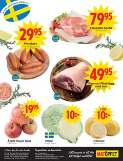 Förhandsgranska reklamblad Aktuella reklamblad Matöppet från butik Matöppet gäller från 17/11/2025 | Sida : 4