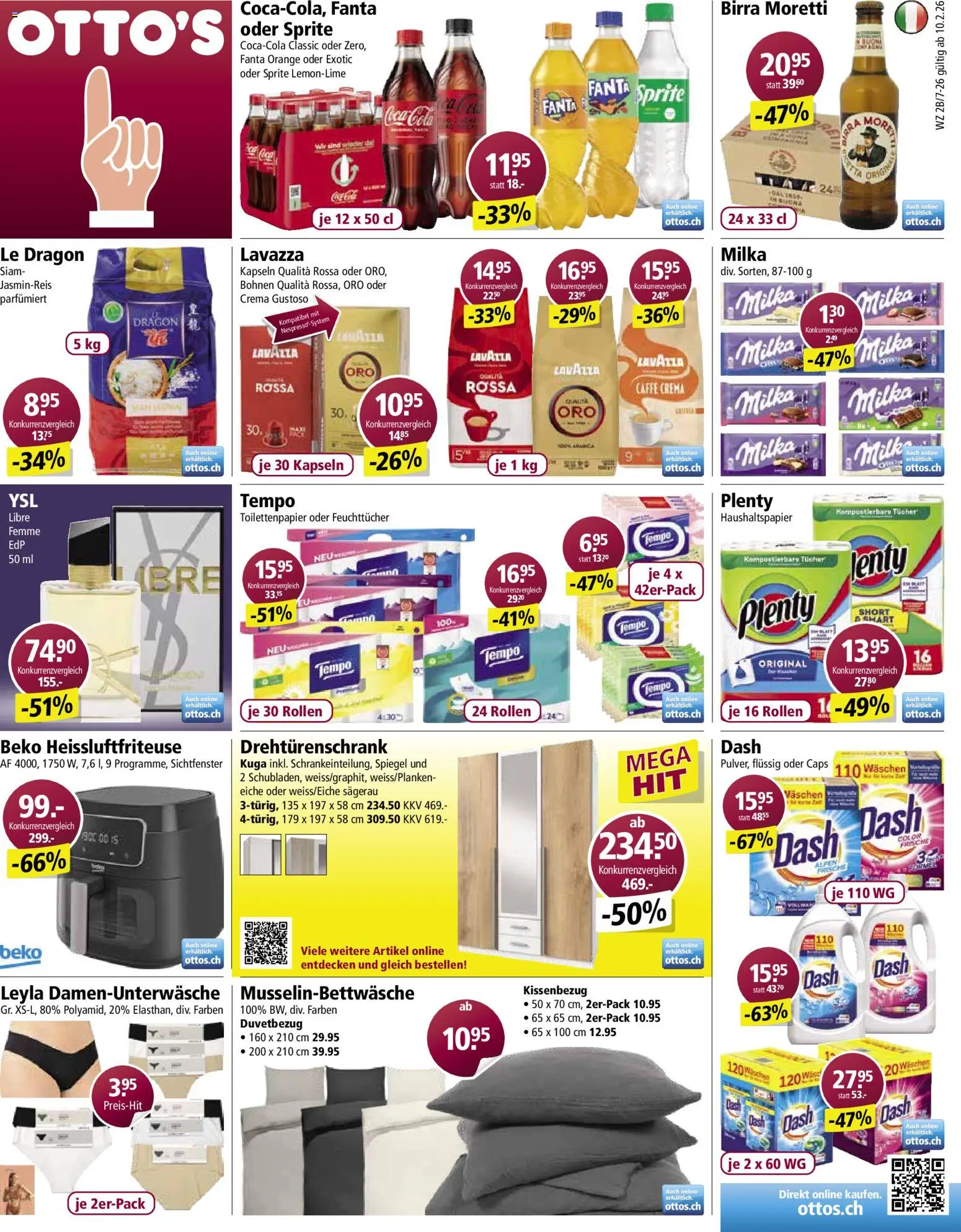 Vorschau des Merkblatts Aktionen vom Shop Otto's gültig von 10.02.2026 bis 16.02.2026