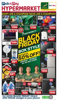 Preview of Pick n Pay flyer valid from 24/11/2025