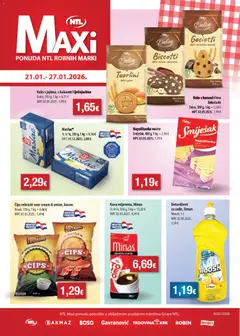 Pregled letka Katalog NTL Maxi trgovine Boso vrijedi od 21.01.2026