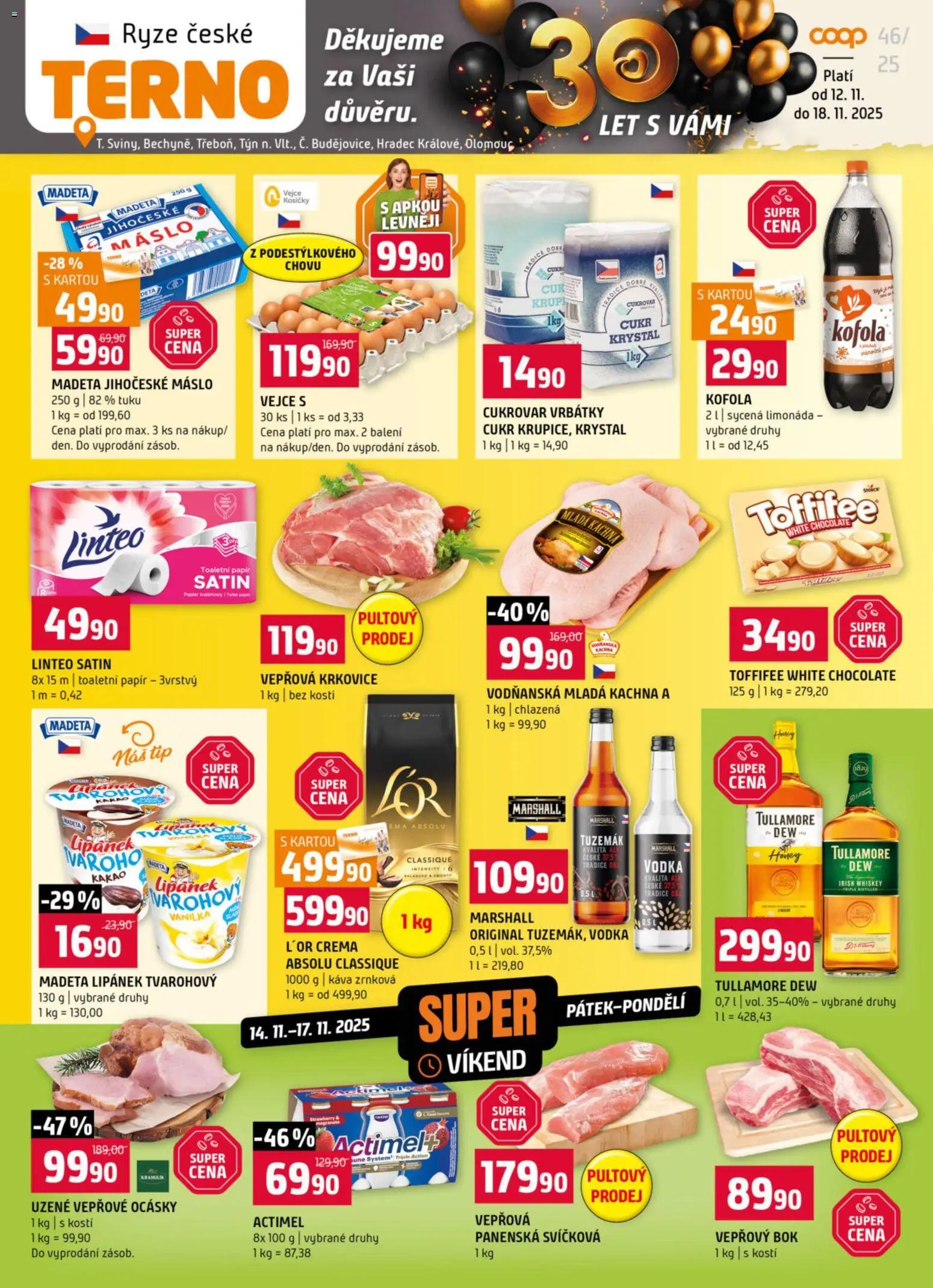 Náhled nabídky: Terno Leták platný od 12.11.2025