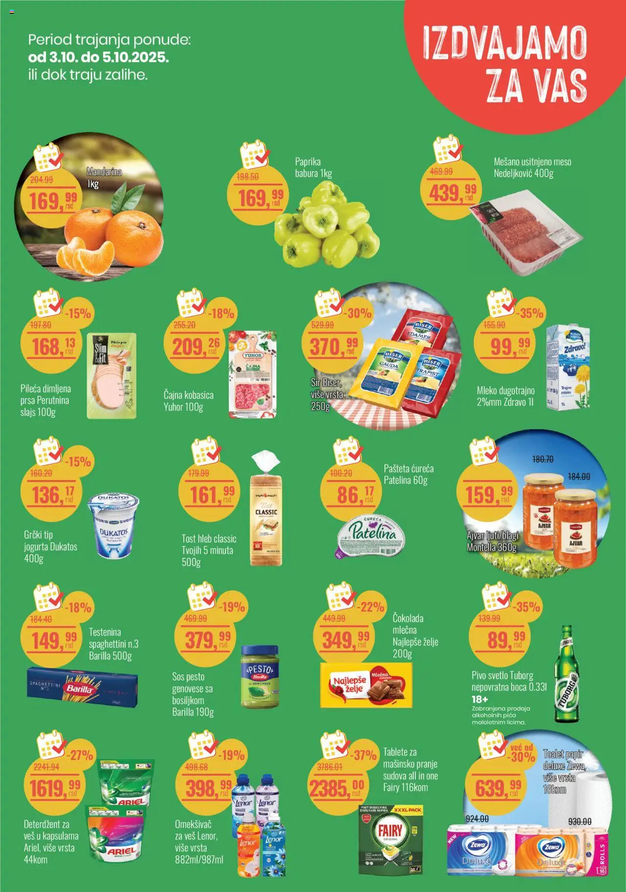 Aroma Market katalog važi od 03.10.2025 - stranica 1