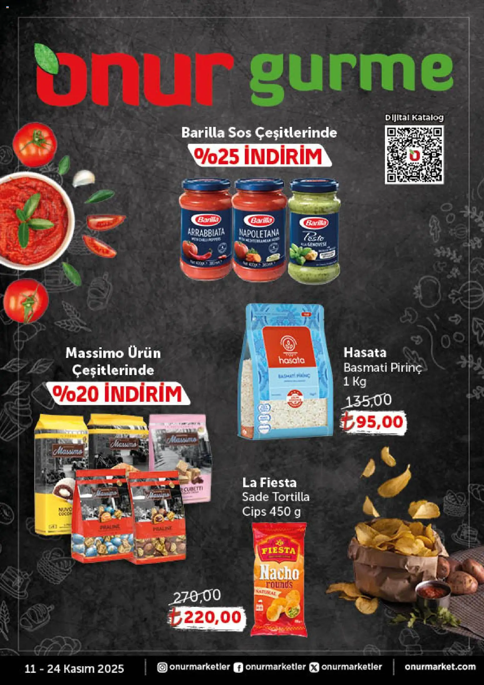 Onur Market Katalog - Gurme 11.11.2025 - Broşürünün önizlemesi - Cips, Pirinç, Sos