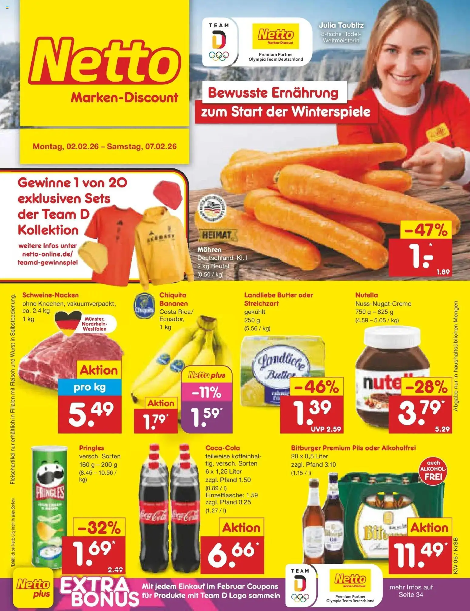 Vorschau von dem Prospekt des Geschäftes Netto Marken-Discount, gültig ab dem 02.02.2026