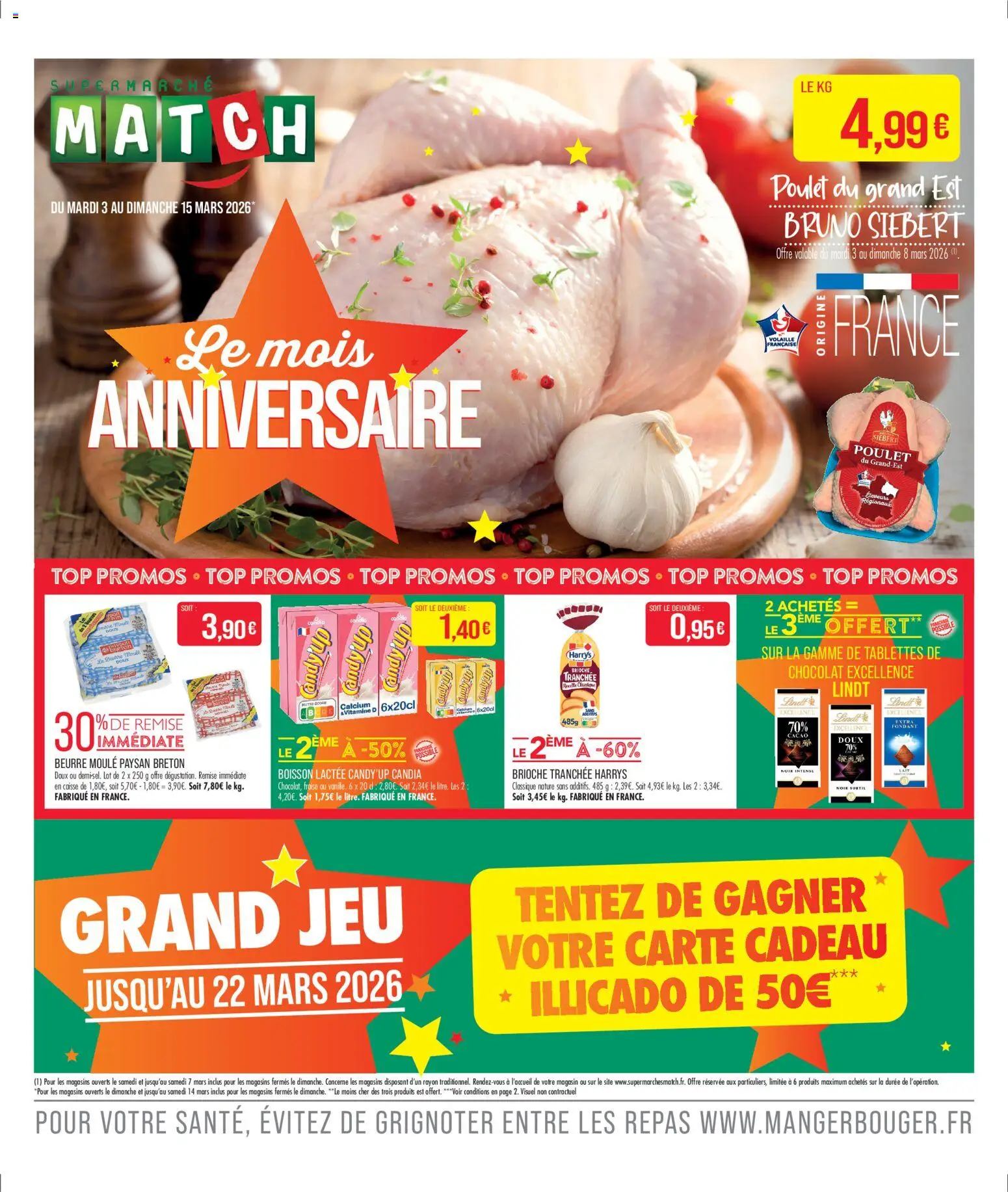 Prévisualisation de Match Supermarché catalogue du magasin Match Supermarché formulaire valide 03/03/2026