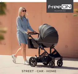 Pregled letka FreeON katalog dječje opreme 2023 trgovine Baby Center vrijedi od 08.09.2022