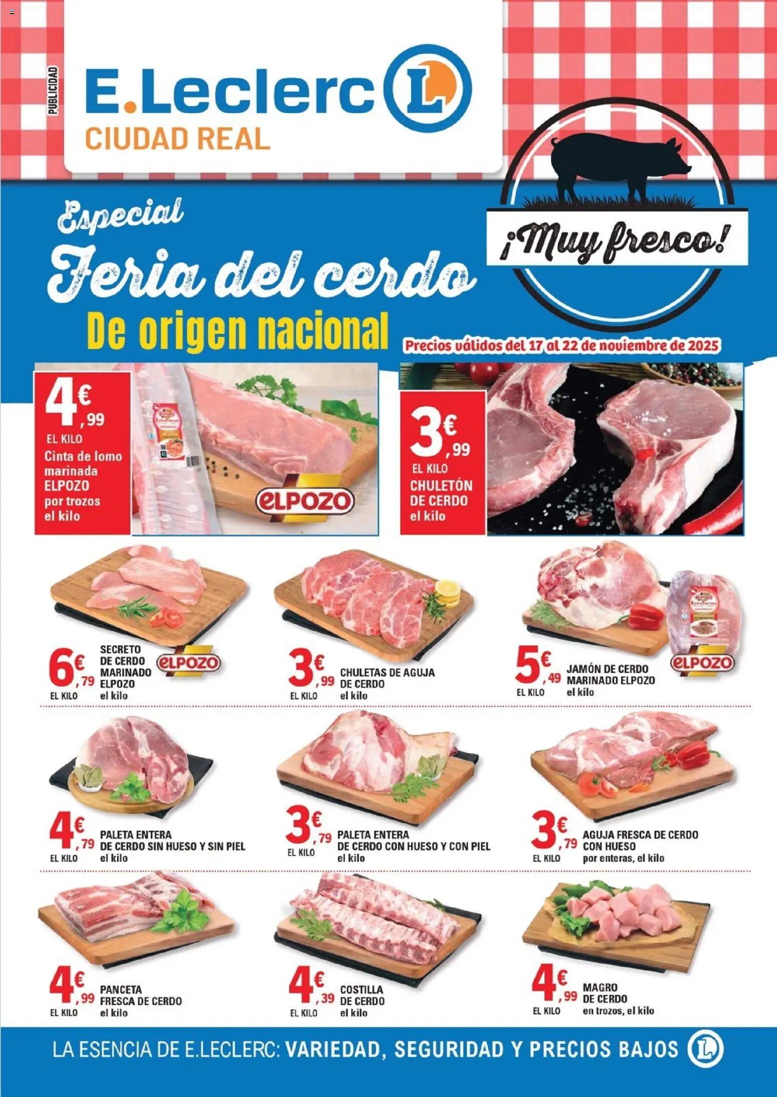 Vista previa del folleto de la tienda E.Leclerc válido desde el 17/11/2025 