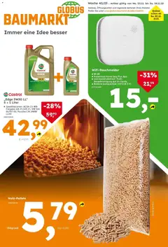 Vorschau von dem Prospekt des Geschäftes Globus Baumarkt, gültig ab dem 03.11.2025
