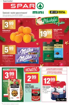 Pogląd gazetki "Spar Mini" ze sklepu Spar ważnej od 01.12.2025