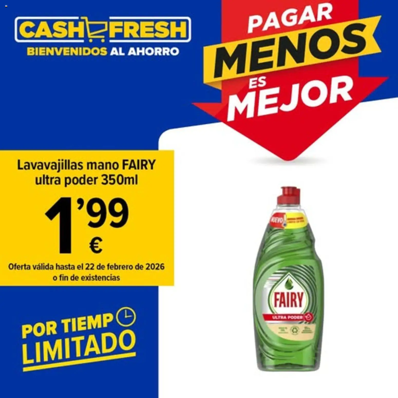 Vista previa del folleto de la tienda Cash Fresh válido desde el 16/02/2026 
