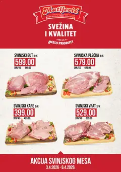 Pregled Matijevic kataloga - važi od 03.04.2026