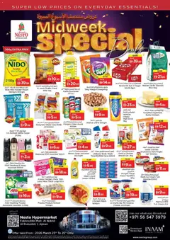 Preview of the catalogue Nesto Midweek special Fakhruddin Mall- Al Nakhil Al Rumailah 1, Ajman of store Nesto valid from 23 Mar, 2026