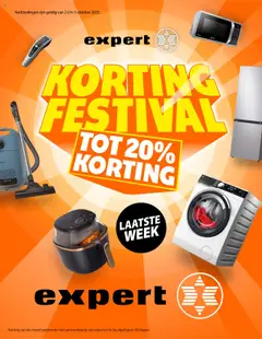Voorbeeld van Folder van winkel Expert geldig vanaf 02-10-2025