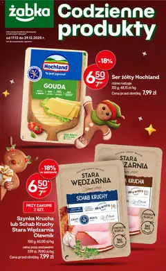 Pogląd gazetki "Codzienne produkty" ze sklepu Żabka ważnej od 17.12.2025