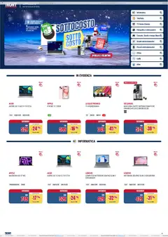 Anteprima dell'opuscolo Volantino Sottocosto Salerno dal negozio Trony valido da 13/12/2025