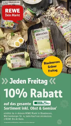 Vorschau von dem Prospekt des Geschäftes Rewe, gültig ab dem 18.01.2026