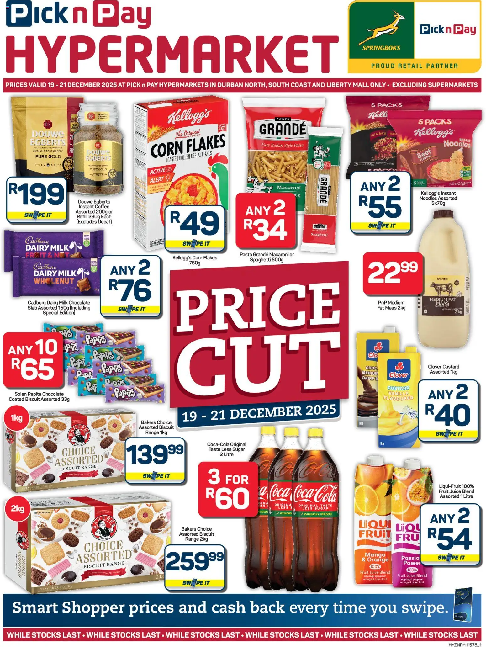 Preview of Pick n Pay flyer valid from 19/12/2025