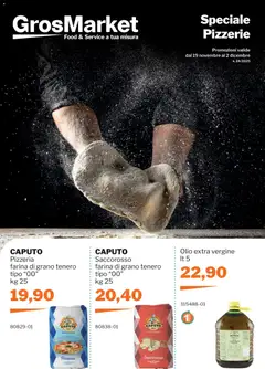 Anteprima dell'opuscolo Volantino Pizzerie dal negozio Sogegross valido da 19/11/2025