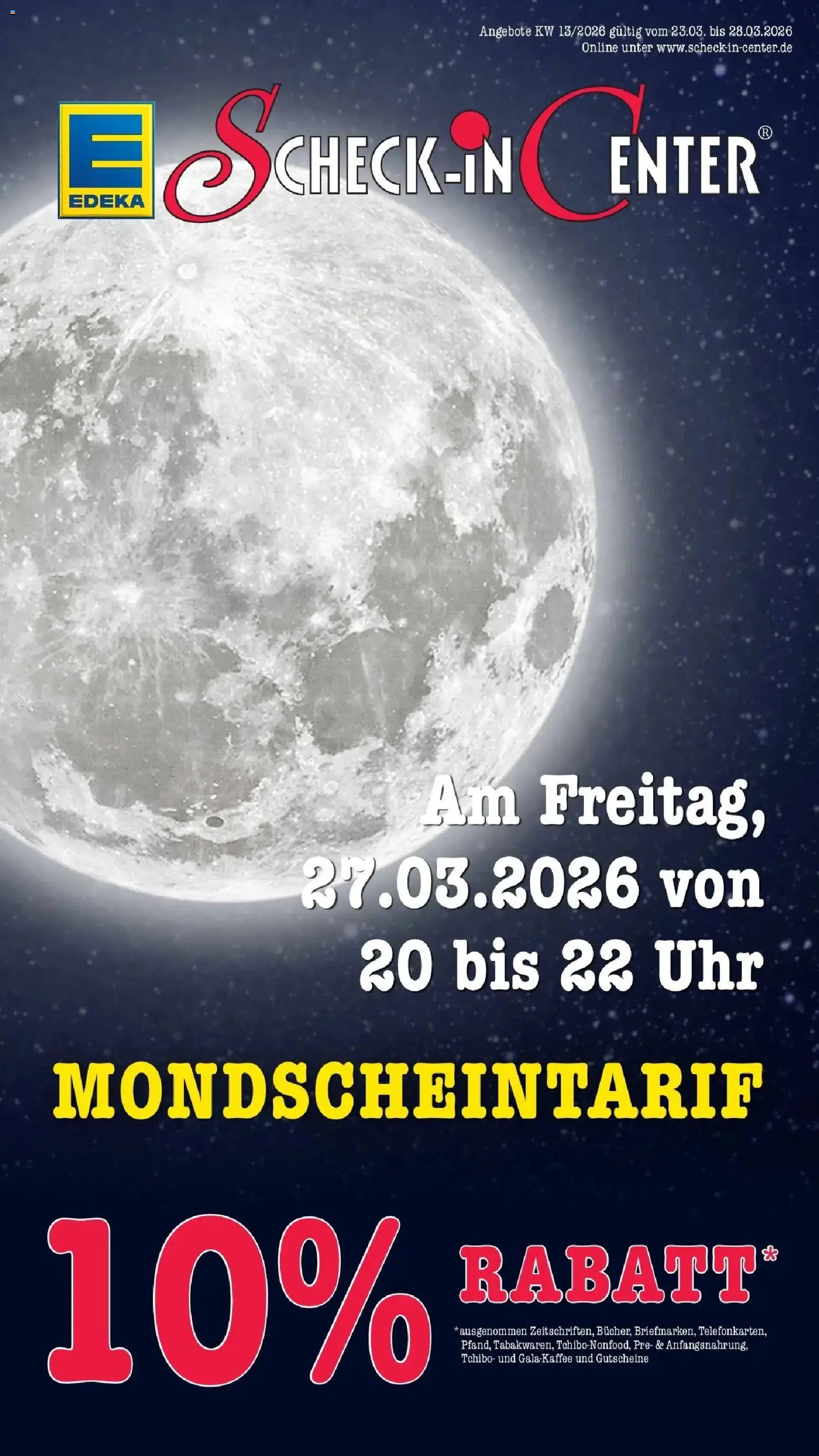 Vorschau von dem Prospekt des Geschäftes Edeka, gültig ab dem 23.03.2026