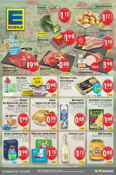 Vorschau von dem Prospekt des Geschäftes Edeka, gültig ab dem 22.10.2025