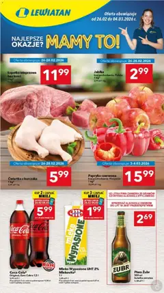 Pogląd gazetki "Legnica" ze sklepu Lewiatan ważnej od 26.02.2026