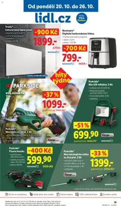 Náhled nabídky: Lidl Leták - Hity týdne platný od 20.10.2025