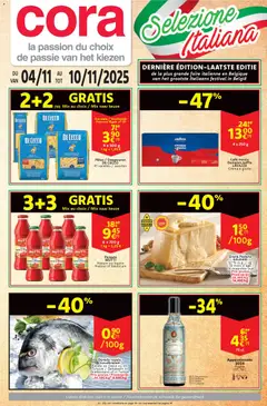 Voorbeeld van Foire Italienne - Italiaans festival van winkel Cora geldig vanaf 04/11/2025