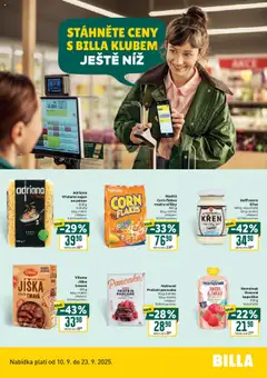 Náhled nabídky: Billa Velký leták platný od 17.09.2025