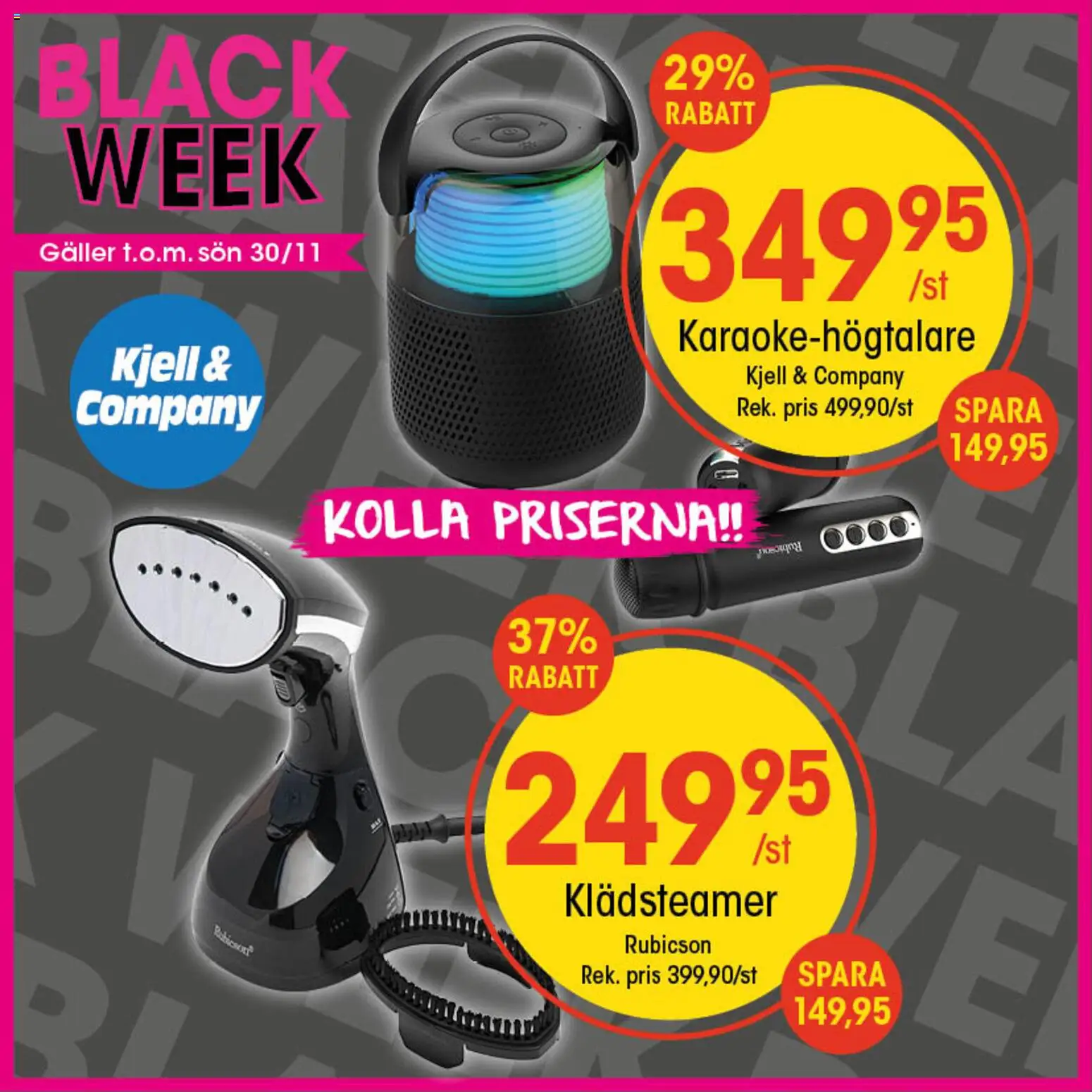 Förhandsgranska reklamblad Black Friday från butik EKO gäller från 24/11/2025