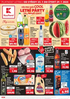 Náhled nabídky: Kaufland Leták - Plzeň Bory platný od 23.07.2025