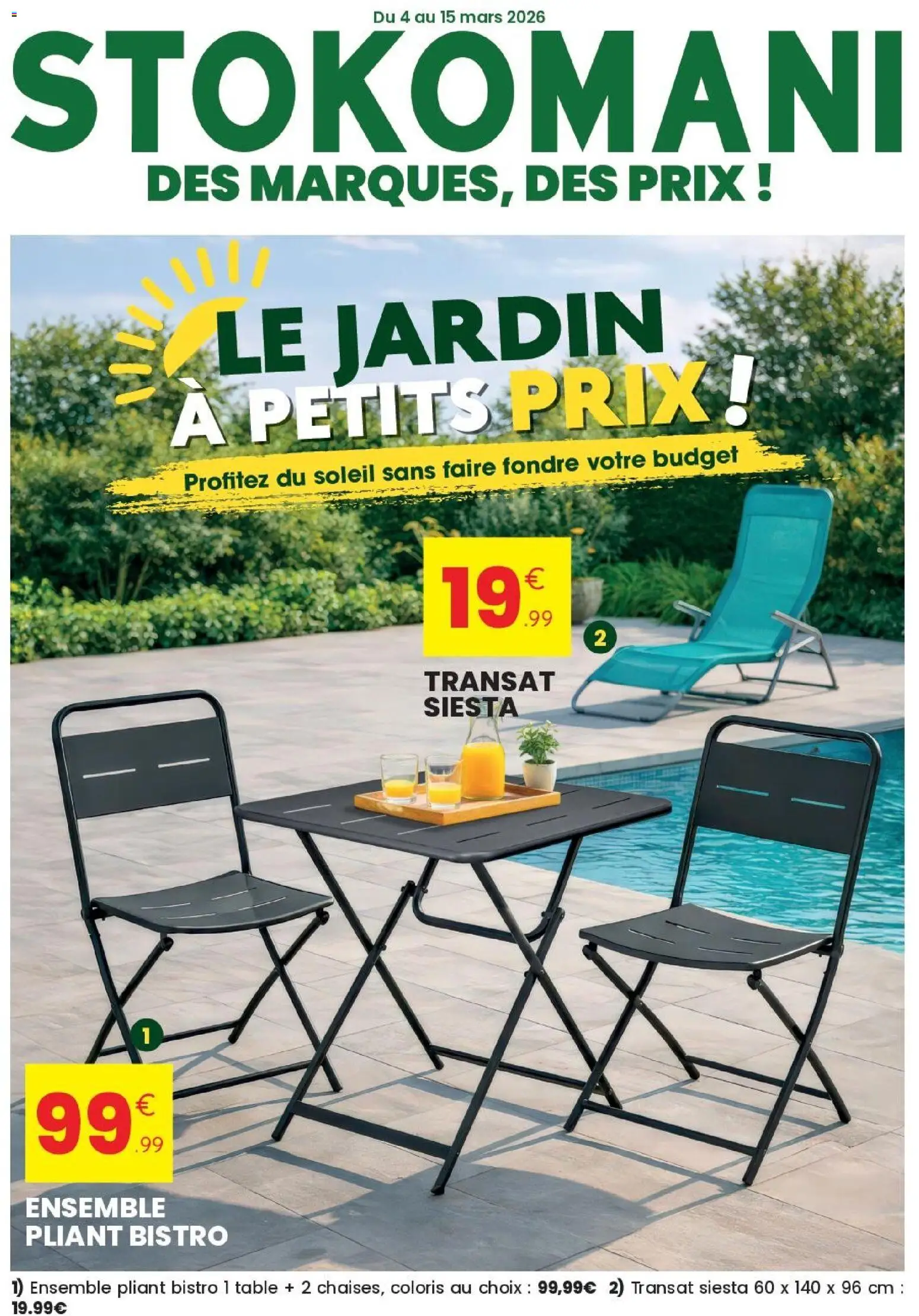 Prévisualisation de Stokomani catalogue du magasin Stokomani formulaire valide 04/03/2026