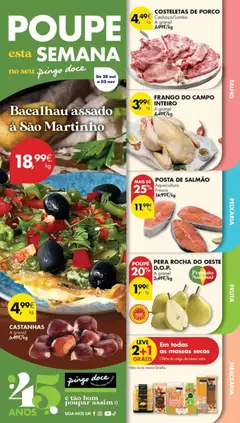 Pré-visualização do folheto da loja Pingo Doce válida a partir de 28/10/2025