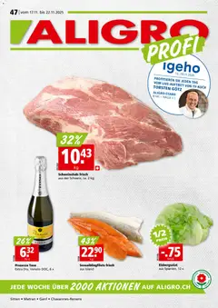 Vorschau des Merkblatts Aktionen vom Shop Aligro gültig von 17.11.2025 bis 22.11.2025
