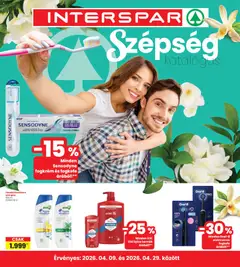 Interspar - Interspar Szépség katalógus megtekintése, amely érvényes 2026.04.09.-től