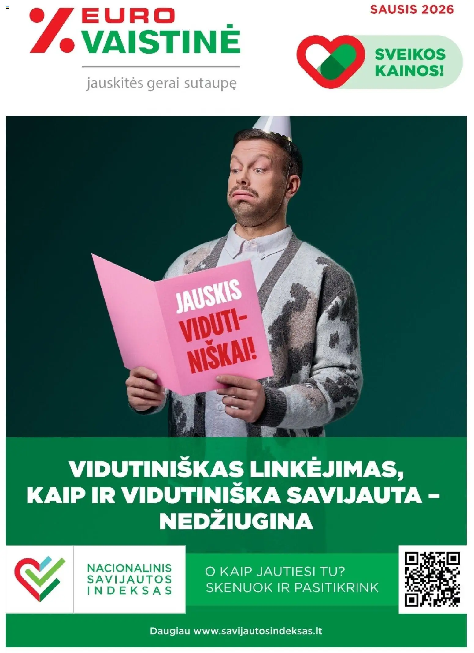 EUROVAISTINĖ parduotuvės leidinio Leidinys galiojančio nuo 2026.01.01 peržiūra